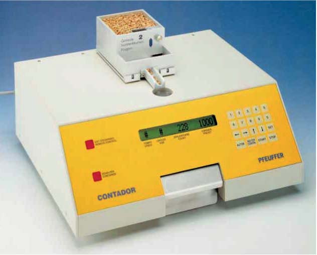 AGRISER Compteur de grains rapidité, flexibilité et précision sont les caractéristiques du CONTADOR "E" numéro de commande 4.001.