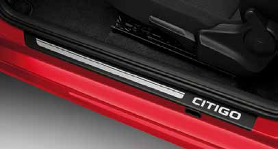 Sport & Design Apportez une touche de sportivité au design déjà séduisant de la Citigo grâce aux Accessoires d'origine Škoda.