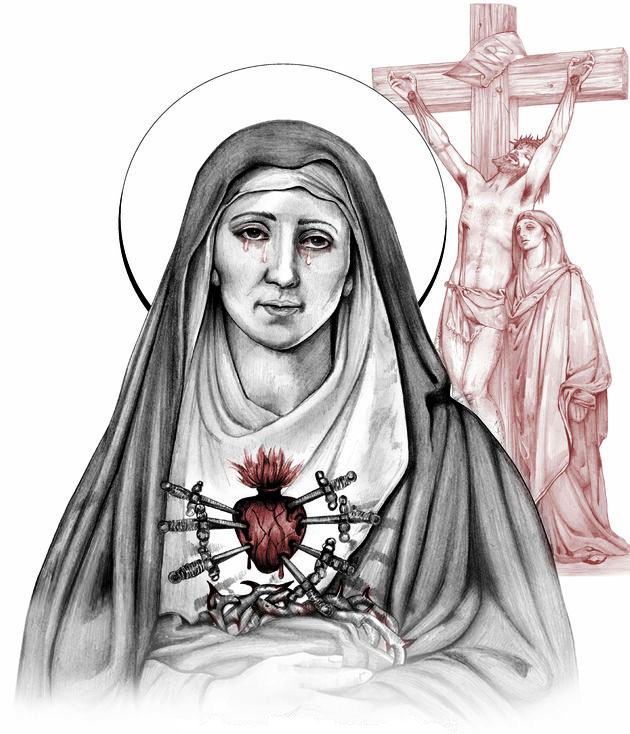 1 1) Informations. Il est raconté qu'après la mort de son divin Fils, Marie aimait avec Saint- Jean, à repasser par toutes les stations de la Voie douloureuse.