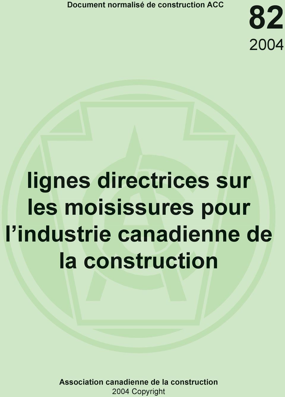 industrie canadienne de a construction