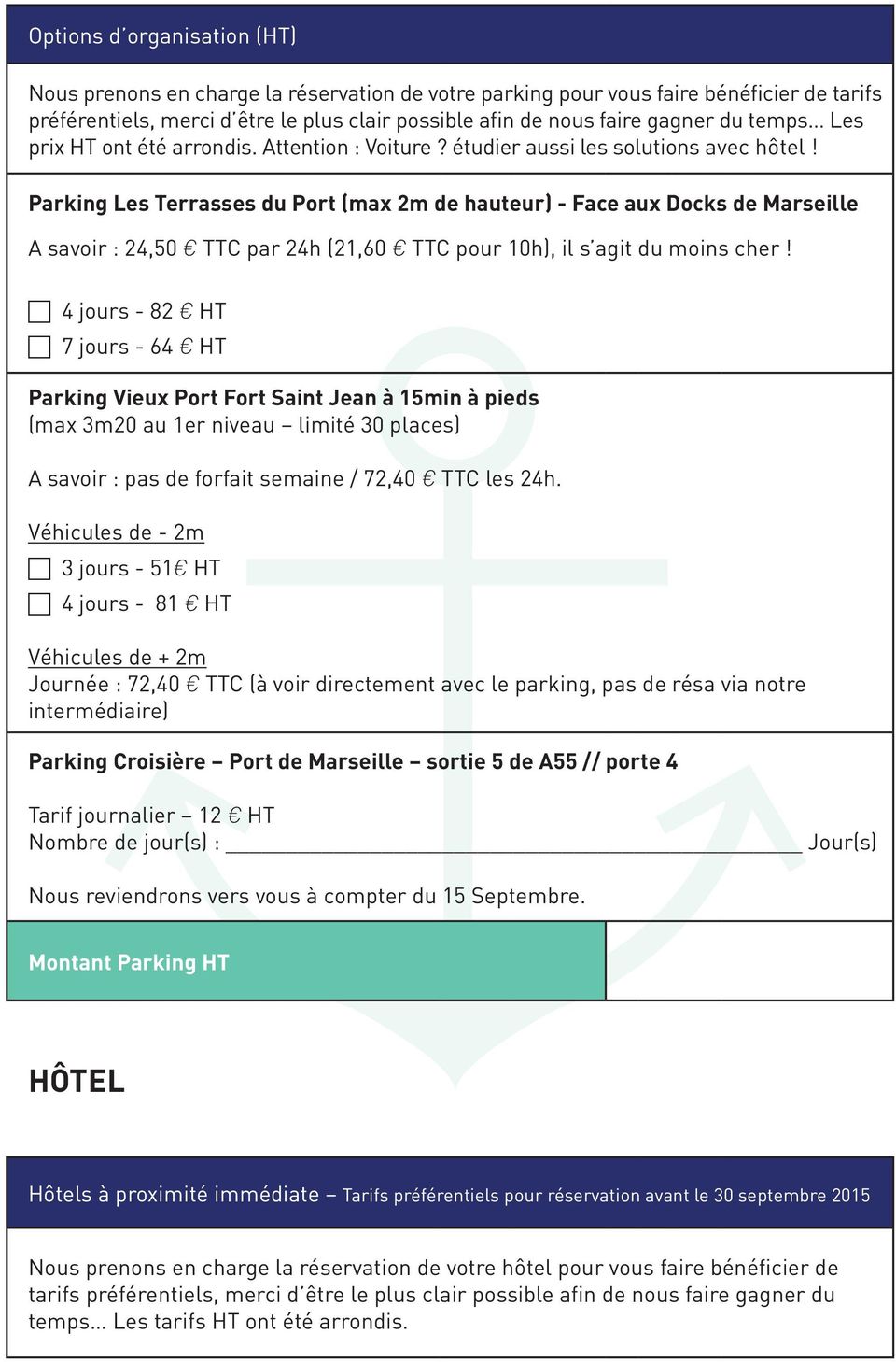 Parking Les Terrasses du Port (max 2m de hauteur) - Face aux Docks de Marseille A savoir : 24,50 E TTC par 24h (21,60 E TTC pour 10h), il s agit du moins cher!