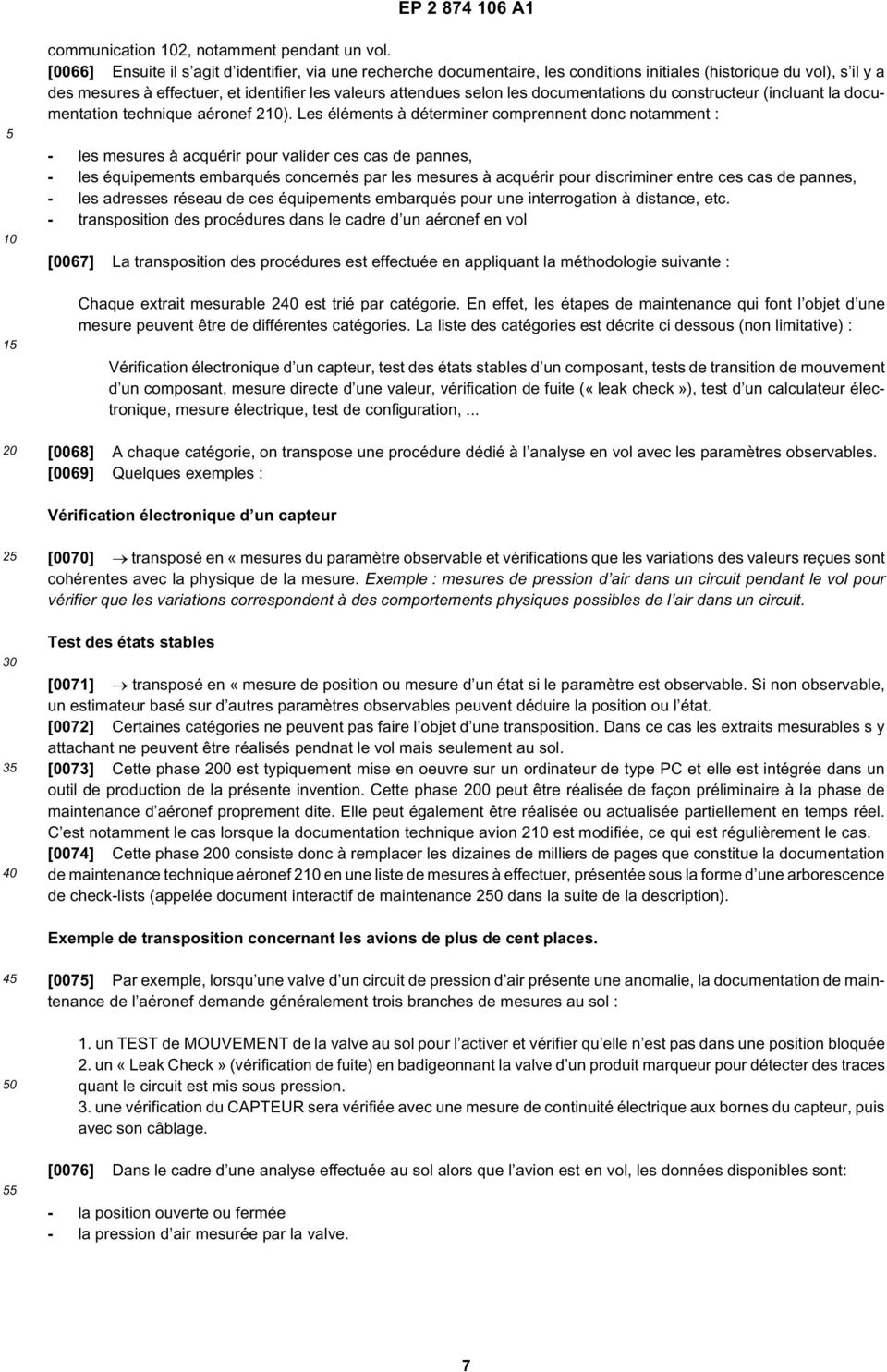 documentations du constructeur (incluant la documentation technique aéronef 2).