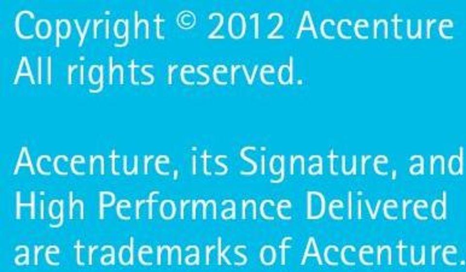 Accenture, its Signature, and