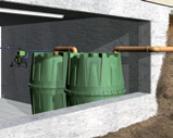 Réservoir Hercule 1 produit - 3 installations En extérieur Vous pouvez placer le réservoir Hercule dans votre jardin. Les réservoirs mis à l'extérieur doivent être vidés en hiver.