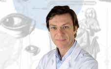 33 Professeur Thomas J.Wolfensberger Responsable du pôle segment postérieur Pour l heure, l opération n est indiquée que pour les malades de la rétinite pigmentaire, au stade terminal.