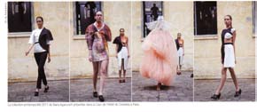 B - Gestion du texte et de la mise en page 3 3 3 B.15 : Sur la page 6 du magazine Intramuros, les 4 photographies qui introduisent l article sont parfaitement alignées. Annexe 19/5.
