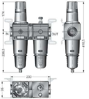 0.8M 1/2 BSP tressé flexible tuyau de douche Chauffe-eau Raccord de tuyau  Tube