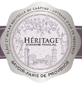 Cuvée Héritage Rosé 2015 La nouvelle cuvée «Héritage» tend vers ce qu il y a de meilleur en Provence. Elle symbolise l héritage d une passion et d un savoir faire familial.