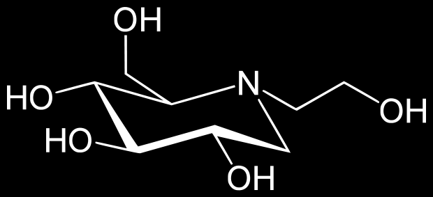 Diminution de l apport en dérivés hydrocarbonés Le Miglitol (DIASTABL ) Dérivé de la pipéridine
