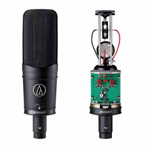 40 series microphones de précision pour studio AT4050ST figure-en-huit L AT4050ST, développé en réponse aux demandes des utilisateurs professionnels, est un microphone stéréo à condensateur doté de