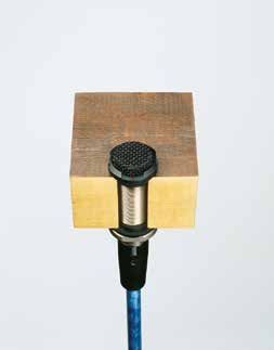 engineered sound microphones d installation ES945 omnidirectionnel ES947 Microphones de surface ES945 198,00 e Microphone de surface omnidirectionnel à électret encastrable dans une table, un plafond