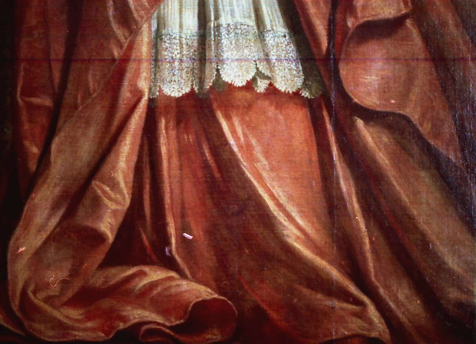 54- Portrait du Cardinal de Richelieu 1642 Huile sur toile / 245x164 cm Signé, sur la balustrade. Non daté Chancellerie des Universités, Sorbonne, Paris. Inscription :DE CHAMPAIGNE FECIT.