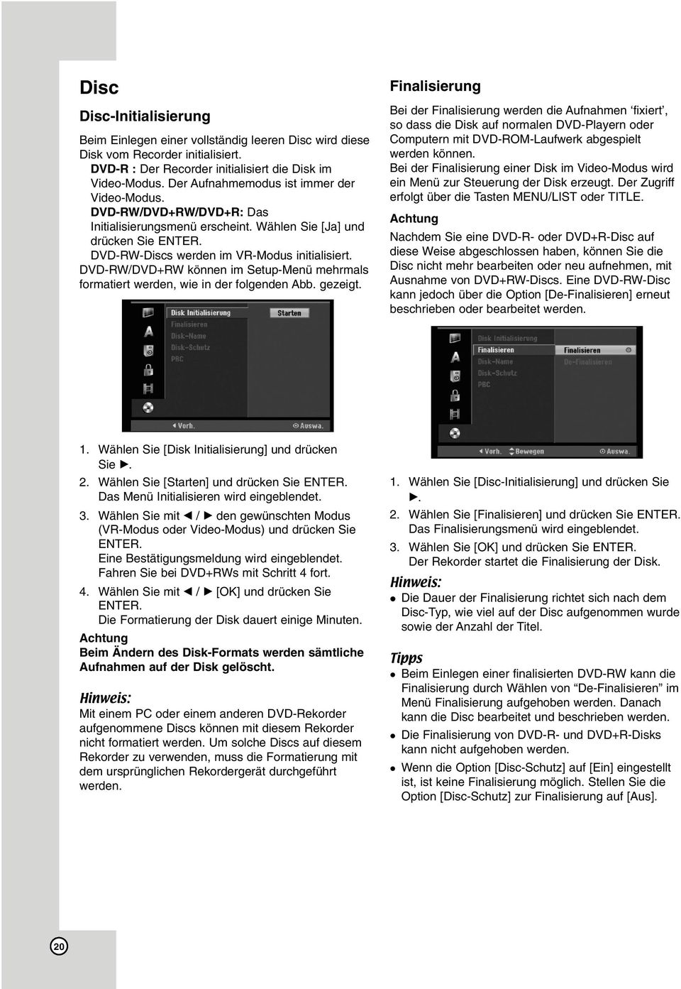 DVD-VIDEOREKORDER DR-MH220SE BEDIENUNGS- INSTRUCTIONS ANLEITUNG LPT B - PDF  Téléchargement Gratuit