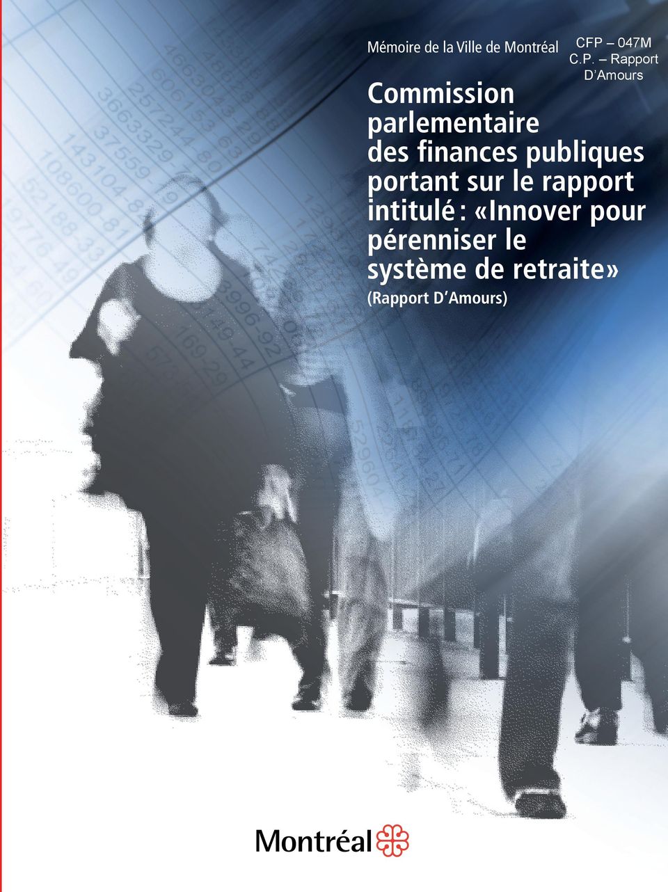 Rapport D Amours Commission parlementaire des