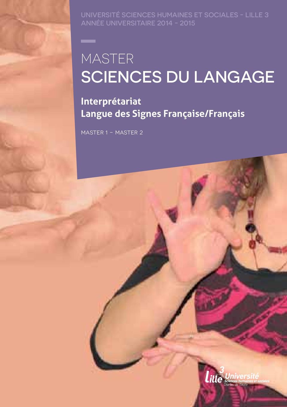 Sciences du langage Interprétariat Langue