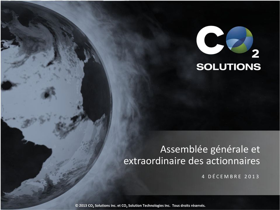 CO 2 Solutions inc.