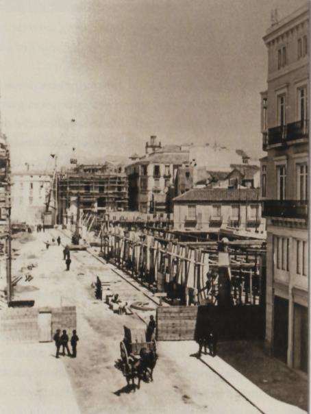 08-ANONYME-La rue Marquès de Larios en cours
