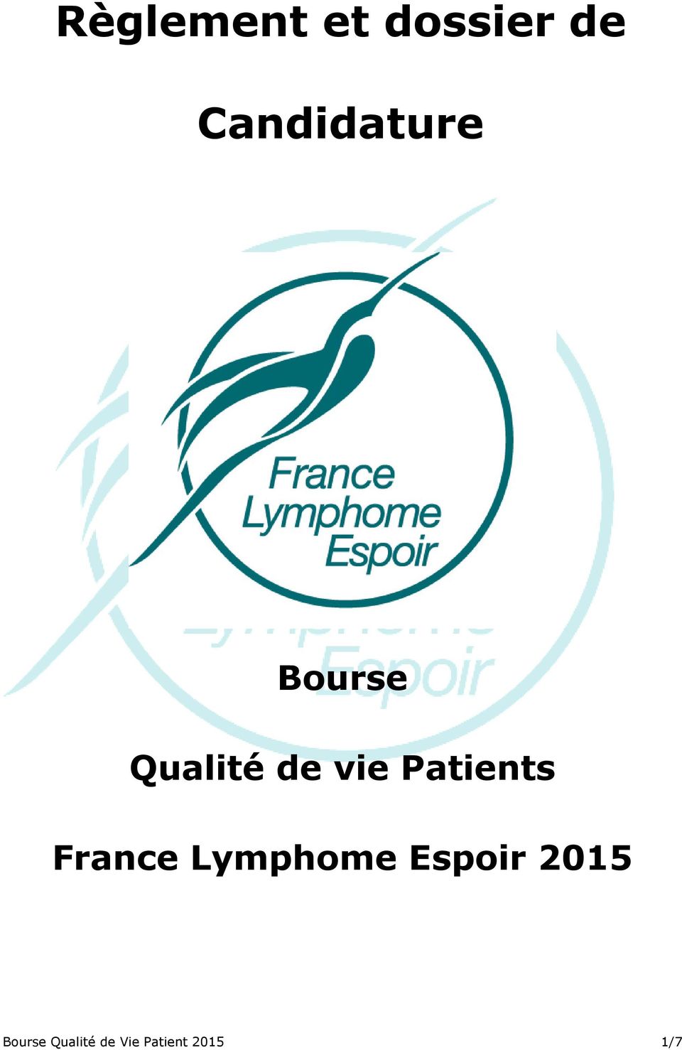 Patients France Lymphome Espoir
