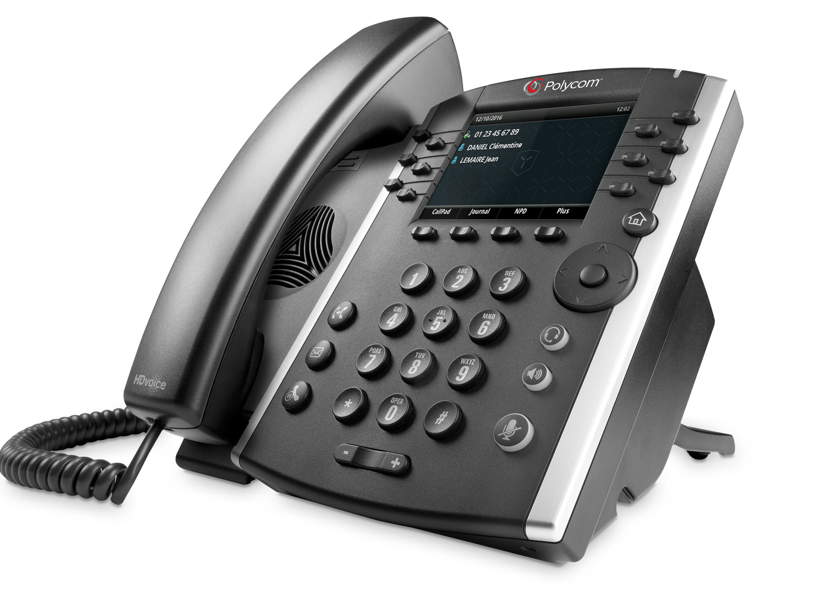 Guide d installation Téléphone IP Polycom VVX 401 / 411 9 10 1 2 3 4 5 6 11 12 13 14 15 16 7 8 1. Écran 2. Touches logicielles 3. Clavier de numérotation 4. Touche transfert d appel 5.