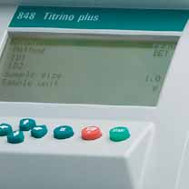 > Les atouts du nouveau Titrino d un coup d oeil: Installation facile L installation du Titrino plus est extrêmement simple.