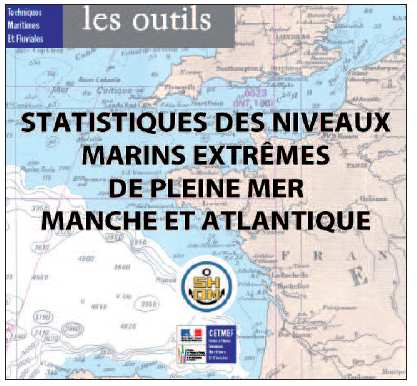 Études sur les niveaux extrêmes Hauteurs d eau observées, hauteurs d eau prédites et surcotes instantanées à La Rochelle lors de la tempête Xynthia. Les hauteurs prédites sont les val.