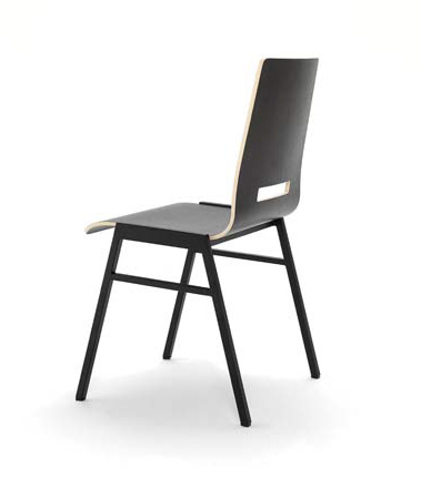 Dasy steel Chaises avec un design simple et élégant, adaptées pour les