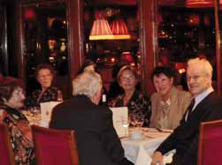 Trois dîners ont été organisés en 2012, à l Ile de la Jatte, à Meudon et