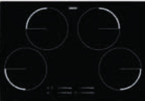 99 * Table de cuisson avec bords biseautés Zones à induction avec fonction booster Zones gauches: 2300-3200 W / 210 mm Zones droites: 2300-3200 W / 210 mm Stop&Go, pour de courtes interruptions en mm