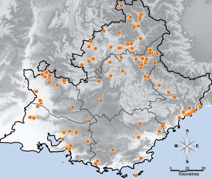 Source : Conseil Général 05 Coulée boueuse à Villar d Arène (Hautes-Alpes, 05) 2008 Ravinement dans la formation géologique des terres noires évoluant en coulées boueuses à Serres (Hautes- Alpes, 05)