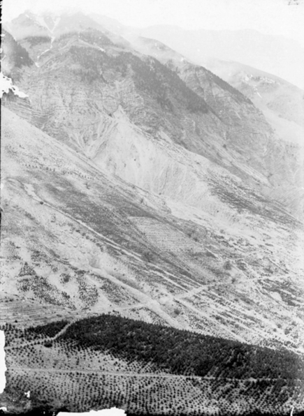 services de restauration de terrains de montagnes au siècle dernier.