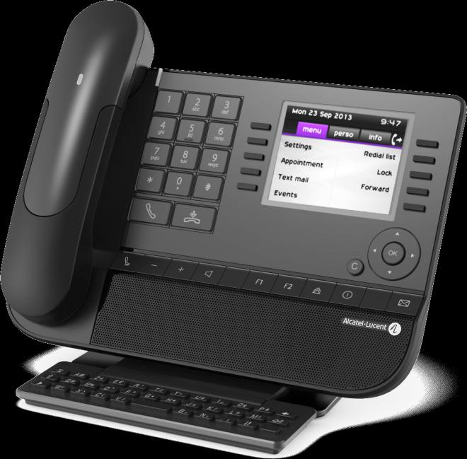 1 Découvrir votre téléphone 1.1 8068 Bluetooth / 8068 Premium Deskphone Un combiné Bluetooth pour une communication optimisée.