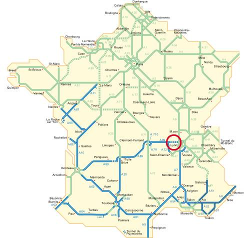 LE PROJET : le maillon manquant entre Bordeaux et Genève AUTOROUTE