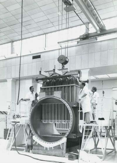 Réduite à environ 1200 salariés à la fin des années 1960, elle conserve néanmoins ses moyens de production en matière de thermique industrielle.