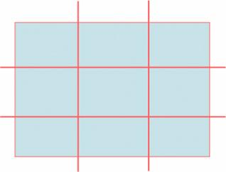 Ces lignes sont appelées lignes de forces. Il en ressort la règle des tiers, qui doit être utilisée pour son cadrage. La proportion idéale en photographie est donc de 1 tiers pour 2 tiers.