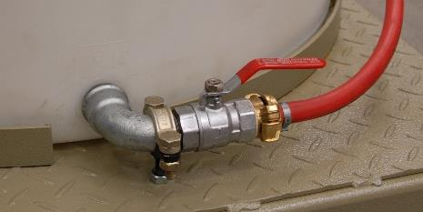 4.1.3 Pompe d'augmentation de pression, type W-92 La pompe d'augmentation de pression est auto-amorçable et est directement