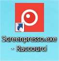 Utilisation du logiciel de capture d écran SCREENPRESSO L icône SCREENPESSO se