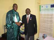 Distinctions Dr Djimé ADOUM, Secrétaire Exécutif du CILSS a été primé lors de la 4ème semaine scientifique agricole