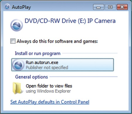 0 dans la fenêtre Autorun et consultez le Guide de l'utilisateur sur CD pour plus d'informations. 1.
