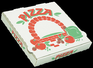 TRAITEUR BOÎTES PIZZA BOÎTE PIZZA CARTON COMPACT BLANCHE à la 26x26x3,5 50 5 19 95 4 750 29x29x3,5 50 4 15 60 3 000