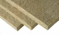 Murs creux Cavity Slab HD Panneau très rigide ( +/- 70 kg/m³) en laine de roche, non revêtu et répulsif à l eau, destiné à l isolation thermique des murs creux et des façades.