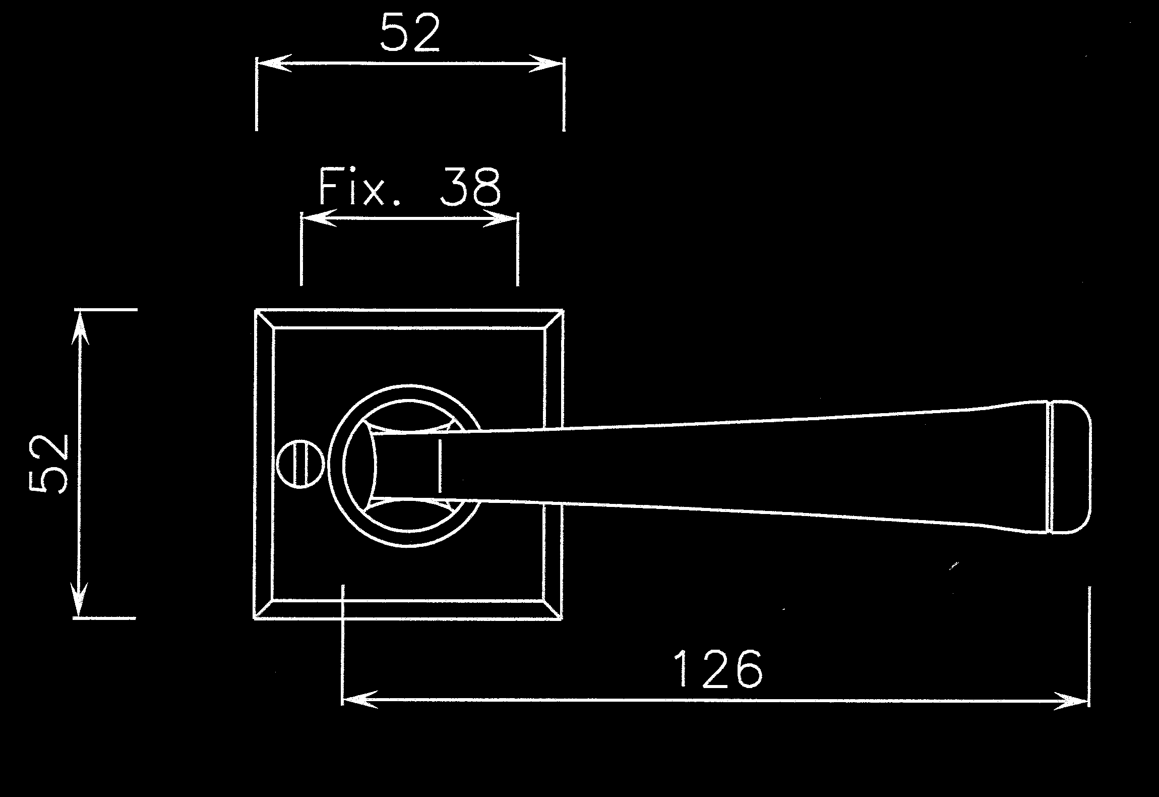 60-mm projection Réhaussée (0 mm) Extended (0 mm) 0 mm 2 mm