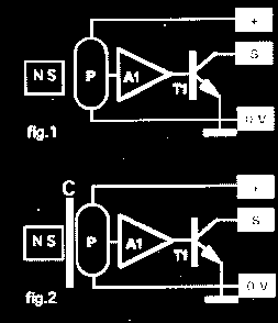 Pour comprendre le fonctionnement interne du capteur et l amplification du signal, nous prendrons l exemple ci-dessous (note :T1 et A1 sont incorporés dans le boitier du capteur) : Absence de l écran