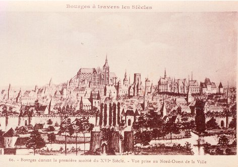 Bourges durant la première moitié du XVIème siècle Les incendies de Bourges se succèdent Malgré cinq nouveaux incendies, le premier le mars 1538, qui consuma le moulin Messire- Jacques et la moitié