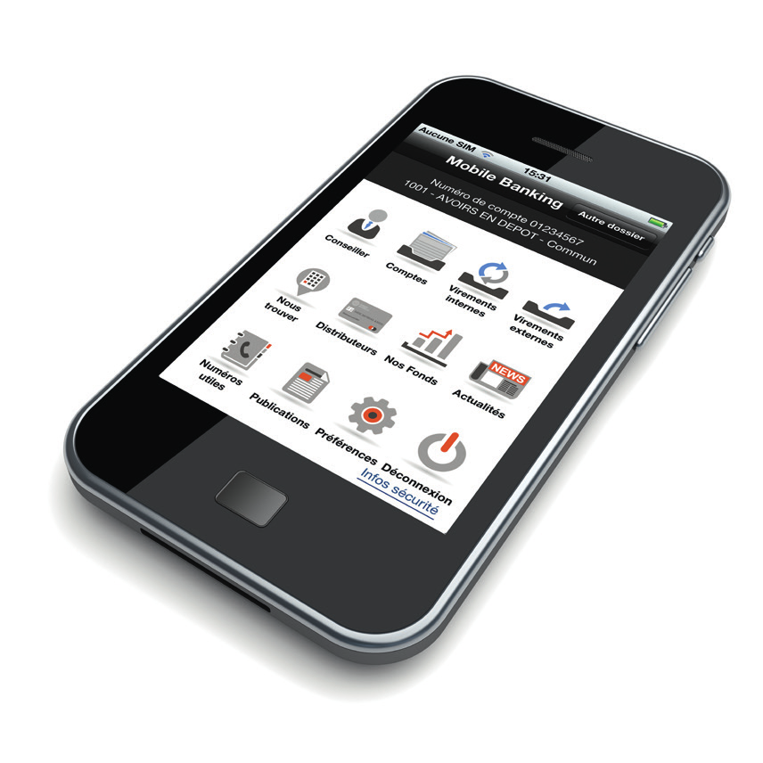 5 Prérequis à l utilisation de l application «BL Mobile Banking» : Disposer d un accès E-Banking à vos comptes Disposer d une enveloppe «BL Mobile Banking» remise par votre conseiller pour l