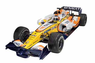 COLLECTION MINIATURES ING RENAULT F1 TEAM F1 R28 #