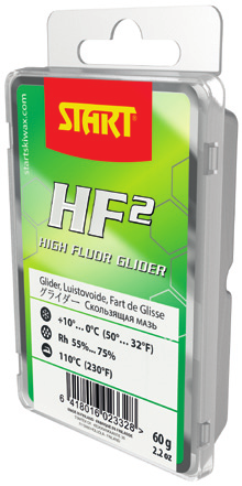 Fartage de la glisse START SG Quand l humidité est inférieure à 45%, choisir un fart de glisse sans fluor de la gamme SG en fonction de la température.