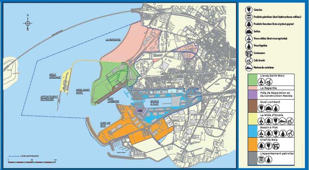 PORT ATLANTIQUE LA ROCHELLE Un port équilibré Port Atlantique La Rochelle Avec la mise en œuvre de la réforme portuaire en 2008, Port Atlantique La Rochelle est devenu l un des 7 Grands Ports