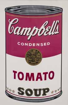 Andy Warhol (1928-1987) Tomato Soup, from Campbell s soup I - 1968 Sérigraphie