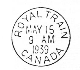 Le voyage, principalement au Canada, avec une incursion aux Etats-Unis, était prévu du 15 mai au 15 juin 1939 et allait s effectuer à bord d un train Royal.