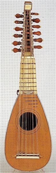 - 29 - La mandore est un instrument très ancien qui ressemble à un petit luth à long chevillier. Sa facture se rapproche de celle de la mandoline dont elle est probablement l ancêtre.
